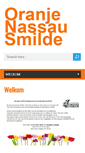 Mobile Screenshot of oranjenassausmilde.nl