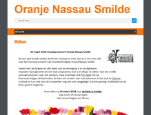 Tablet Screenshot of oranjenassausmilde.nl